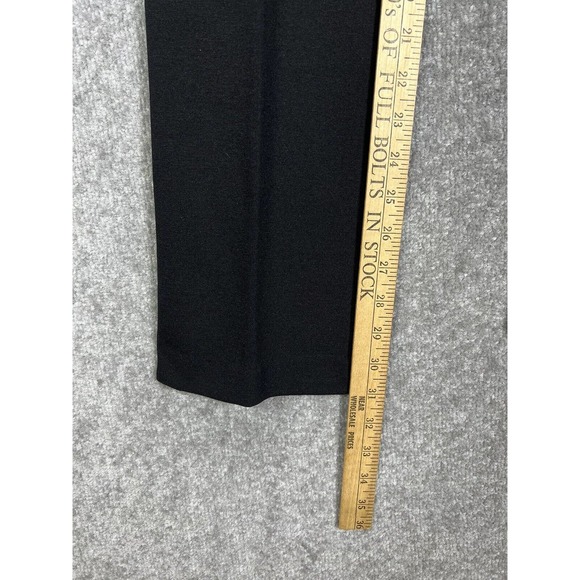 Chicos‎ Pull On Elastic Waist Pants Womens Size 1 US Size 8 Stretch Black - Picture 10 of 11